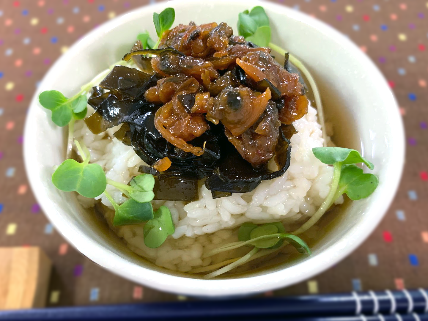 しば漬きくらげの冷やし茶漬け - 広島の佃煮メーカー マルイチ食品株式会社
